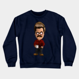 Ron Swanson Crewneck Sweatshirt